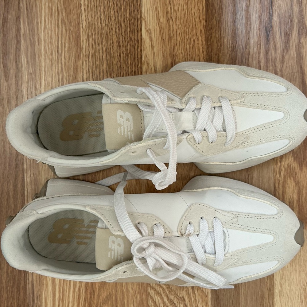 New Balance Cream Sneakers